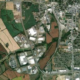 Danville High Resolution Satellite Map