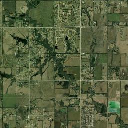 399 E Deer Creek Dr Rose Hill KS Satellite Map