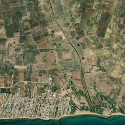 Triscina High Resolution Satellite Map