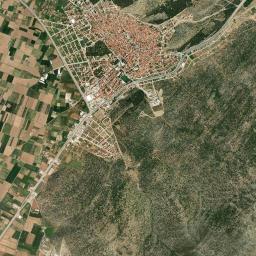 Tavas High Resolution Satellite Map