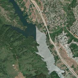 Highlands-Baywood Park High Resolution Satellite Map