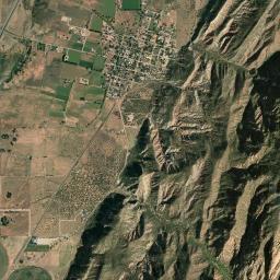 Aerial view of Kanarraville