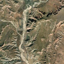 Aerial view of Paria River