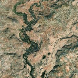Aerial view of Montezuma Canyon