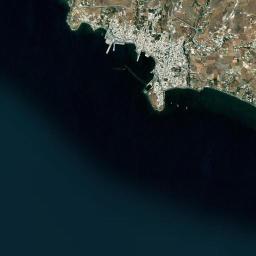 Tínos High Resolution Satellite Map