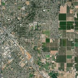 Turlock High Resolution Satellite Map