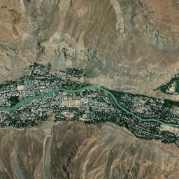 Khorugh High Resolution Satellite Map