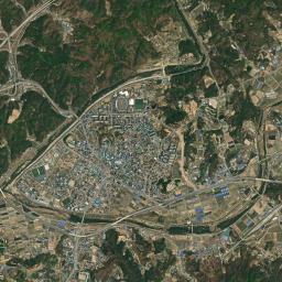 Hoengseong-gun High Resolution Satellite Map