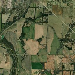 Mulvane High Resolution Satellite Map