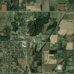Frontenac High Resolution Satellite Map