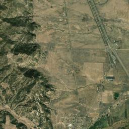 Aguilar, CO locator map