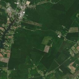 Mathews High Resolution Satellite Map