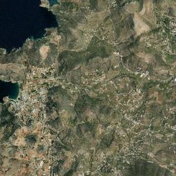 Nomós Kykládon High Resolution Satellite Map