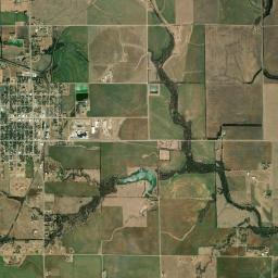 Conway Springs High Resolution Satellite Map