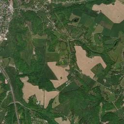 Brodhead High Resolution Satellite Map