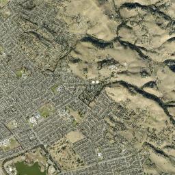 Alum Rock, CA locator map