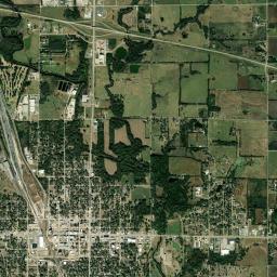 Parsons High Resolution Satellite Map