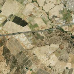 Carrión de los Céspedes High Resolution Satellite Map