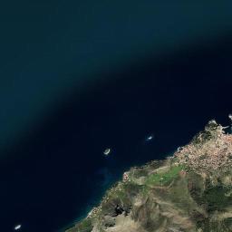 Ýdra High Resolution Satellite Map