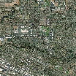 Merced High Resolution Satellite Map