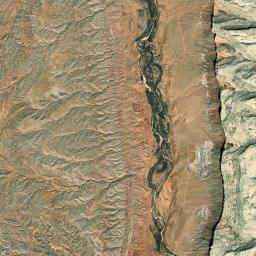 Aerial view of Comb Ridge