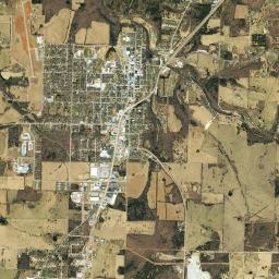 Texas County High Resolution Satellite Map
