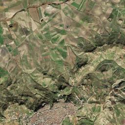 Mazzarino High Resolution Satellite Map