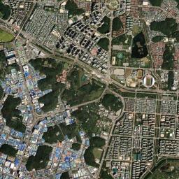 Ansan-si High Resolution Satellite Map