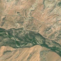 Aerial view of San Juan River