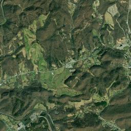 Brush Fork High Resolution Satellite Map