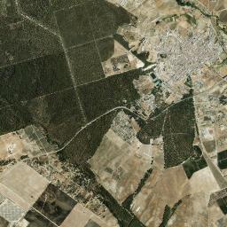 Hinojos High Resolution Satellite Map