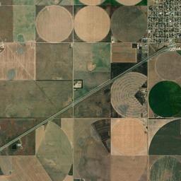 Plains High Resolution Satellite Map