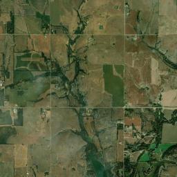 Cowley County High Resolution Satellite Map