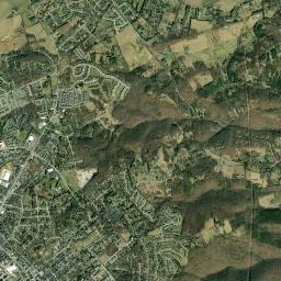 Blacksburg, VA locator map