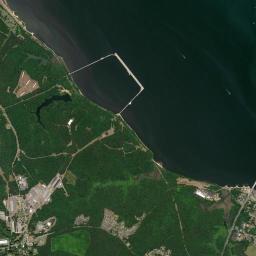 Yorktown High Resolution Satellite Map