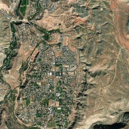 LaVerkin High Resolution Satellite Map