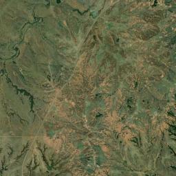 Barber County High Resolution Satellite Map