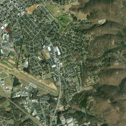 Blacksburg High Resolution Satellite Map