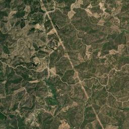 São Brás de Alportel High Resolution Satellite Map