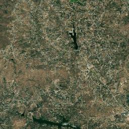 Yosemite Lakes High Resolution Satellite Map