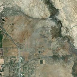 Big Pine High Resolution Satellite Map