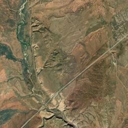 Aerial view of Kitchen Corral Wash