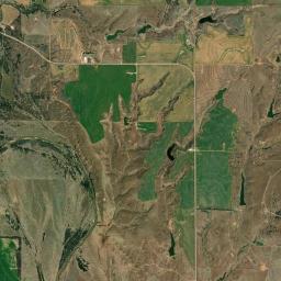Aerial view of Medicine Lodge