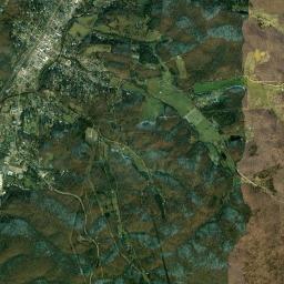 Piedmont High Resolution Satellite Map