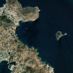 Agía Marína High Resolution Satellite Map