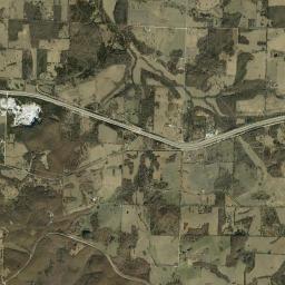 Aerial view of Mansfield