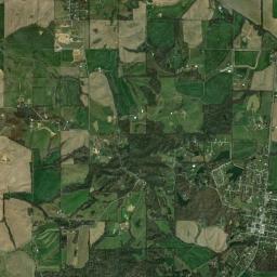 Benton High Resolution Satellite Map