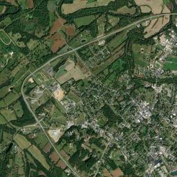 Columbia High Resolution Satellite Map