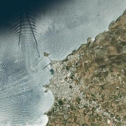 Náxos High Resolution Satellite Map