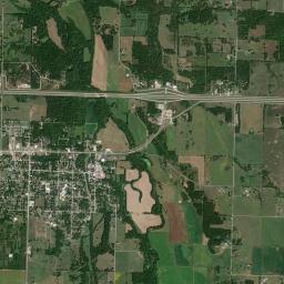 Sarcoxie High Resolution Satellite Map